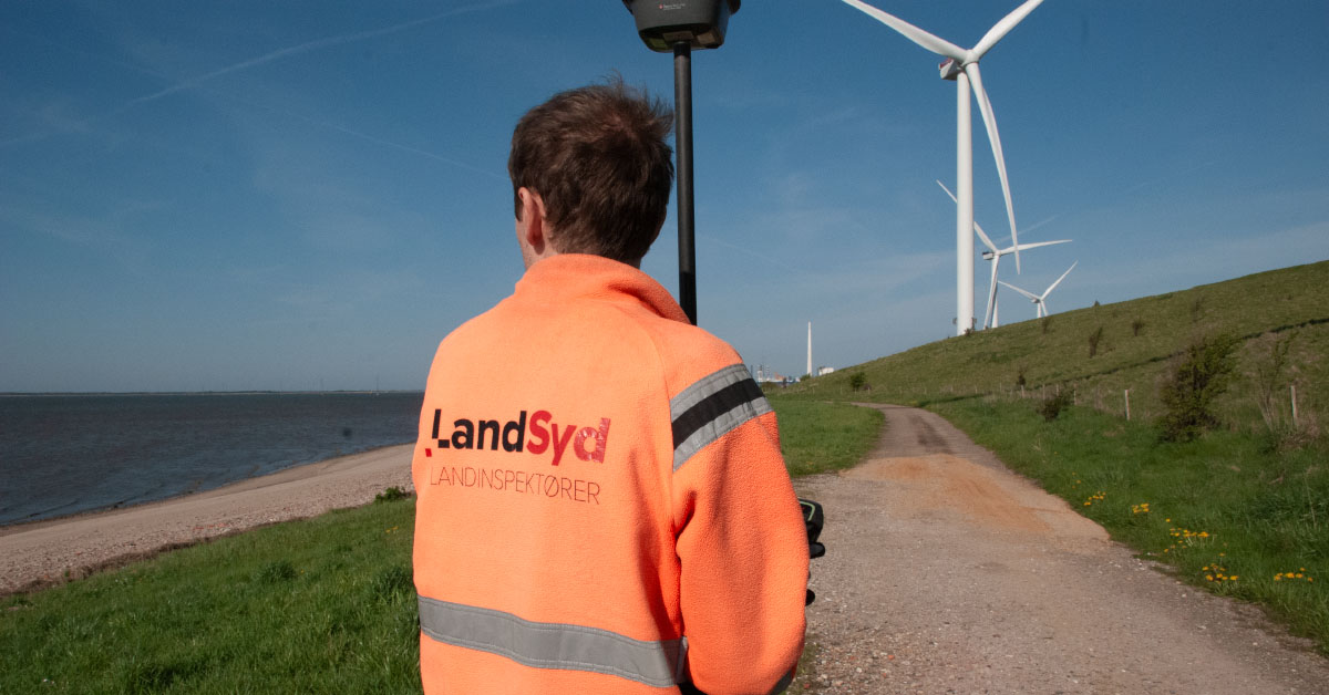 Opmåling - LandSyd opmåler det meste