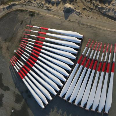 Vindmølle vinger fote fra drone