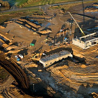 Danish crown Holsted luftfoto